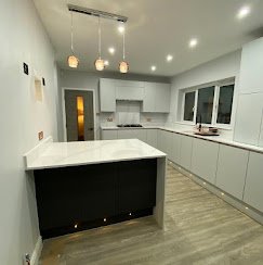 Modern kitchen island Reading Berkshire